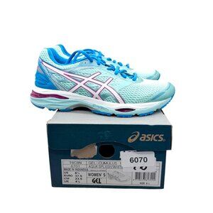 ASICS Gel Cumulus 18 Women Running Shoes Aqua Splash Size 6.5 Athletic Sneakers